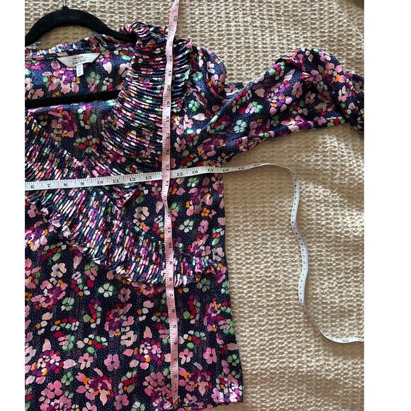 Anthropologie & Other‎ Stories Floral Blouse Top 6 - Picture 4 of 6